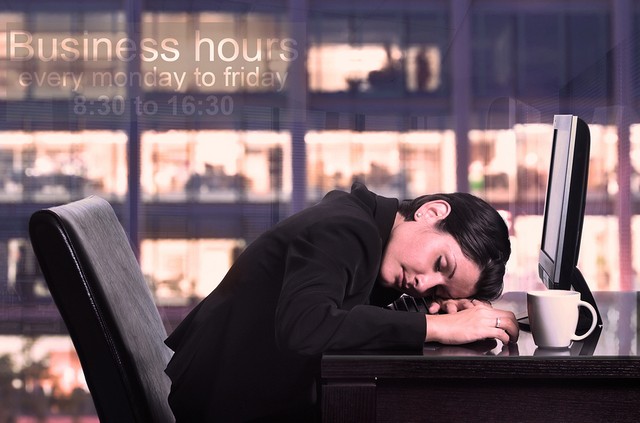 late night at the office