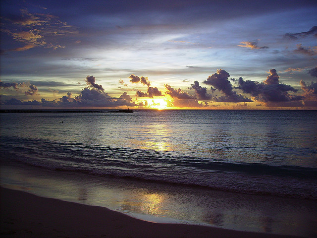 Barbados sunset