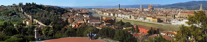 Panoramic view florence