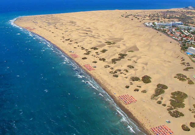 Maspalomas beach