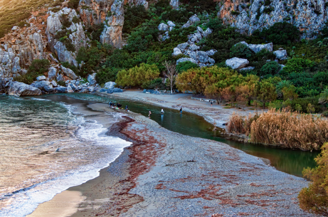 preveli beach Crete holidays